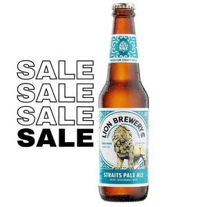 SALE! Lion Brewery Straits Pale Ale 24 x 330ml BOTTLES