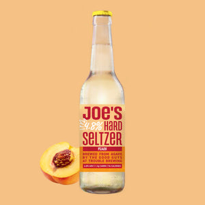 Joe's Hard Seltzer Peach 24 x 330ml BOTTLES