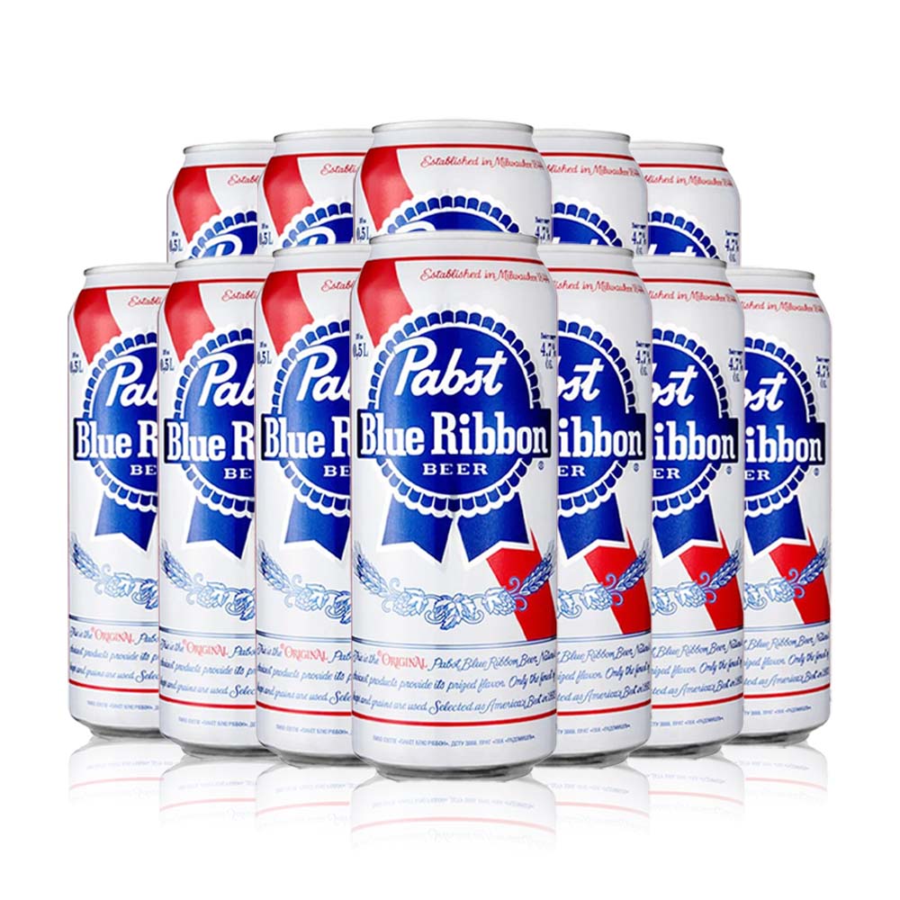 Pabst Blue Ribbon, 24 x 500ml CANS